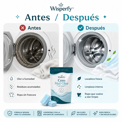 Wisperfy™ Cero Mal Olor
